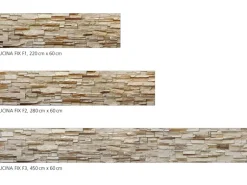 Myspotti Küchenrückwandfolie Rustical Bricks Selbstklebend 280 cm x 60 cm
