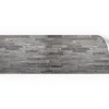 Myspotti Küchenrückwandfolie Black Bricks Selbstklebend 220 cm x 60 cm