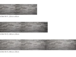 Myspotti Küchenrückwandfolie Black Bricks Selbstklebend 220 cm x 60 cm
