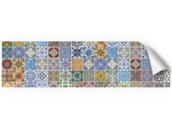 Myspotti Küchenrückwandfolie Pablo Fliese Selbstklebend 220 cm x 60 cm
