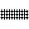 Myspotti Küchenrückwandfolie Bobby II Selbstklebend 220 cm x 60 cm Schwarz-Weiß
