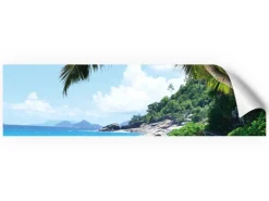 Myspotti Küchenrückwandfolie Seychellen Selbstklebend 220 cm x 60 cm