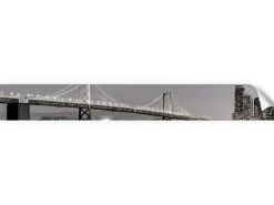 Myspotti Küchenrückwandfolie San Francisco Selbstklebend 450 cm x 60 cm