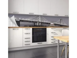 Myspotti Küchenrückwandfolie San Francisco Selbstklebend 450 cm x 60 cm