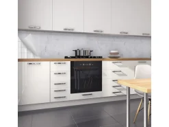 Myspotti Küchenrückwandfolie Blank Selbstklebend 450 cm x 60 cm Betonwand