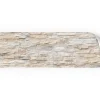 Myspotti Küchenrückwandfolie Bruchsteinwand Beige Selbstklebend 220 cm x 60 cm