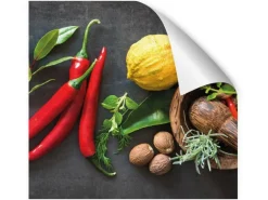 Myspotti Küchenrückwandfolie Fresh Spice Selbstklebend 280 cm x 60 cm