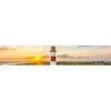Myspotti Küchenrückwandfolie Leuchtturm Sylt Selbstklebend 450 cm x 60 cm