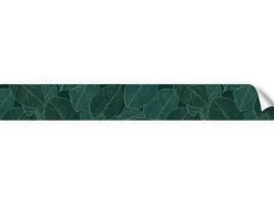 Myspotti Küchenrückwandfolie Leaves Green Selbstklebend 450 cm x 60 cm