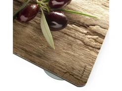 Myspotti Mini-Spritzschutzplatte Olivenzweig 59 cm x 41 cm