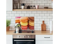 Myspotti Mini-Spritzschutzplatte Macarons 59 cm x 41 cm