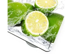 Myspotti Mini-Spritzschutzplatte Aqua Limette 59 cm x 41 cm