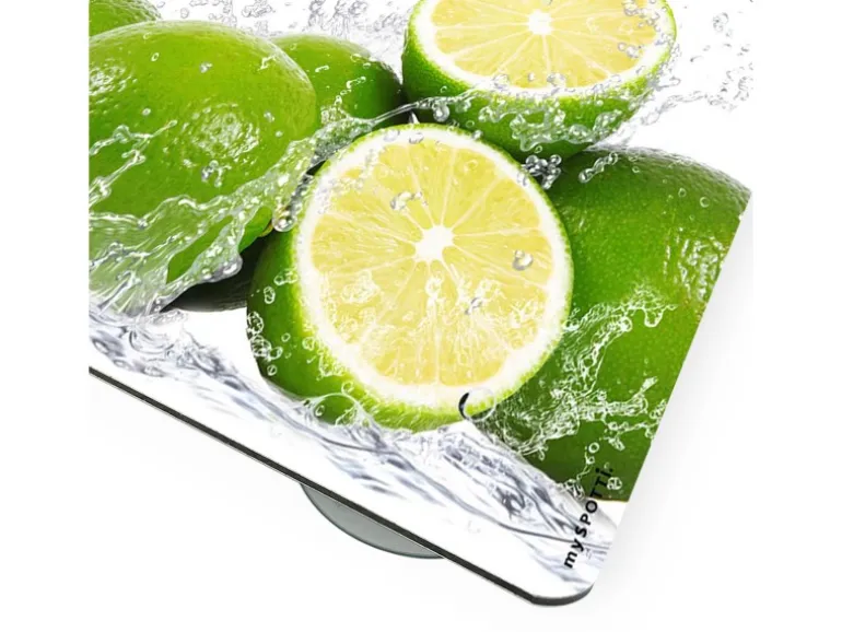 Myspotti Mini-Spritzschutzplatte Aqua Limette 59 cm x 41 cm