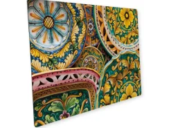 Myspotti Mini-Spritzschutzplatte Ceramica 59 cm x 41 cm Bunt
