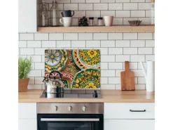 Myspotti Mini-Spritzschutzplatte Ceramica 59 cm x 41 cm Bunt