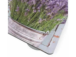 Myspotti Mini-Spritzschutzplatte Vintage Lavendel 59 cm x 41 cm