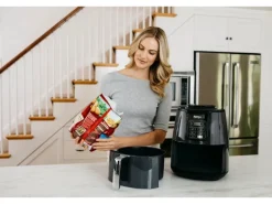 Ninja Heißluftfritteuse AF100EU Grau-Schwarz