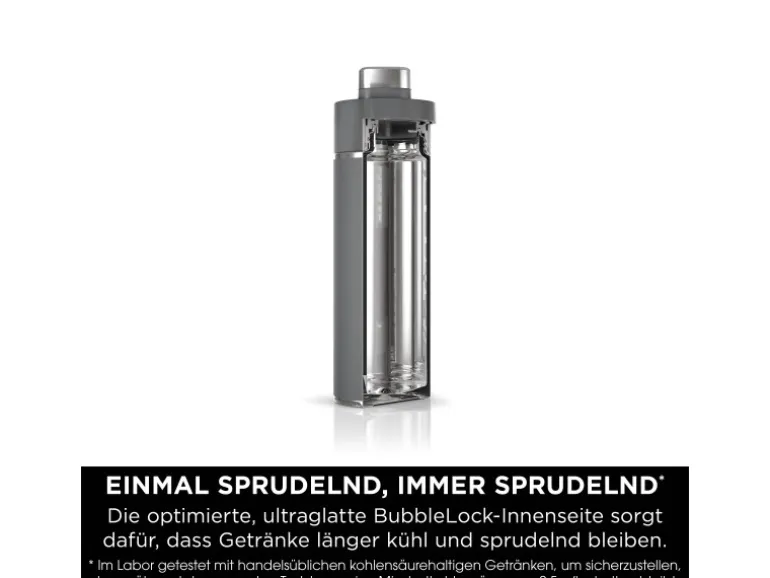 Ninja Trinkflasche Thirsti DW1801EUUKGY 530 ml Grau
