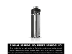 Ninja Trinkflasche Thirsti DW1801EUUKBK 530 ml Schwarz