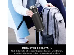Ninja Trinkflasche Thirsti DW1801EUUKBK 530 ml Schwarz