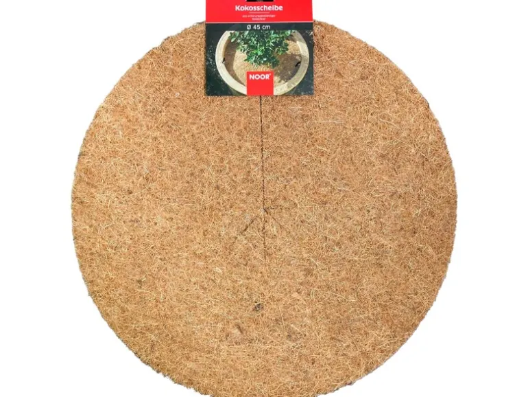 Noor Winterschutz Kokosscheibe Ø 45 cm Braun