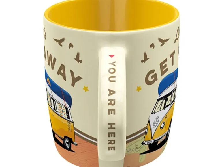 Nostalgic-Art Tasse VW Bulli Let's Get Away