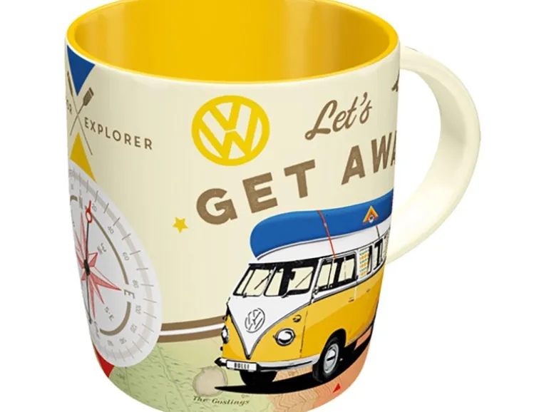 Nostalgic-Art Tasse VW Bulli Let's Get Away
