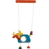 Näve Kinderpendelleuchte Kuh Emma Bunt 85 cm x 37 cm x 5 cm