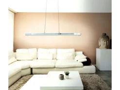Näve LED-Pendelleuchte Beam Chrome 106 cm x 100 cm x 10 cm