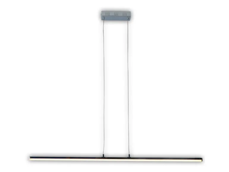 Näve LED-Pendelleuchte Beam Stahl-Blank 111 cm x 100 cm x 2 cm