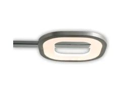 Näve LED-Pendelleuchte Beam Stahl-Blank 150 cm x 100 cm x 16 cm 4er-Set