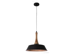 Näve Pendelleuchte Culum Schwarz Ø 36 cm x 120 cm
