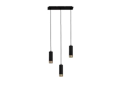 Näve Pendelleuchte Fridu Schwarz 150 cm x 48 cm x 9 cm 3er-Set