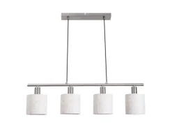 Näve Pendelleuchte Maron Natur 140 cm x 71,5 cm x 12 cm 4er-Set
