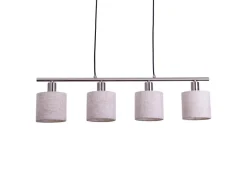Näve Pendelleuchte Maron Natur 140 cm x 71,5 cm x 12 cm 4er-Set