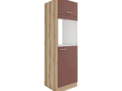 OPTIFIT Bari407 Küchen-Geräteumbauschrank 60 cm Rostrot