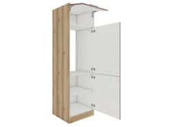 OPTIFIT Bari407 Küchen-Geräteumbauschrank 60 cm Rostrot