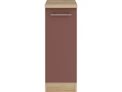 OPTIFIT Bari407 Küchen-Unterschrank 30 cm Rostrot