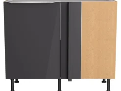 Optifit Eck-U-schrank f. Geschirrsp. Linus984 100/65x87x58,4 cm Anthr. Wildeiche
