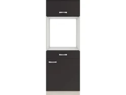OPTIFIT Faro220 Küchen-Geräteumbauschrank 60 cm Anthrazit