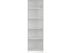 Optifit Hochschrankregal Salo214 60 cm x 206,8 cm x 55,5 cm Weiß