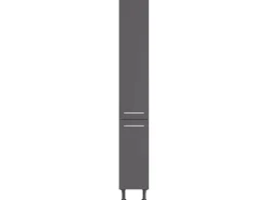 Optifit Küchen-Apothekerschrank Ingvar420 30cmx 211,8cmx 58,4cm Anthrazit Matt