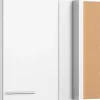 Optifit Küchen-Eckoberschrank Bengt932 80/45 x 70,4 x 34,9 cm Weiß