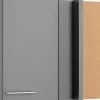Optifit Küchen-Eckoberschrank Mats825 80/45 x 70,4 x 34,9 cm Basaltgrau