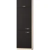 Optifit Küchen-Hochschrank für Kühlschr. Faro220 60x211,8x60cm Anthra.-Braun