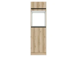 Optifit Küchen-Hochschrank f. Backofen u. Kühlschrank 60 cm Kaya290 Wildeiche NB
