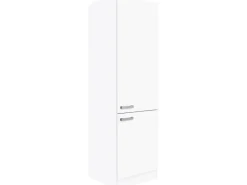 Optifit Küchen-Hochschrank Salo214 60 cm Wäschesortierung Weiß