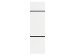 Optifit Küchen-Hochschrank 60 x 206,8 x 57,1 cm Luca932 Weiß Anthrazit