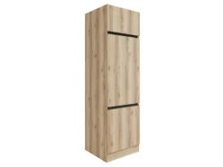 Optifit Küchen-Hochschrank f. Kühlschr. 60 x 206,8 x 57,1cm Kaya290 Wildeiche NB