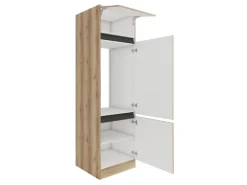 Optifit Küchen-Hochschrank f. Kühlschr. 60 x 206,8 x 57,1cm Kaya290 Wildeiche NB